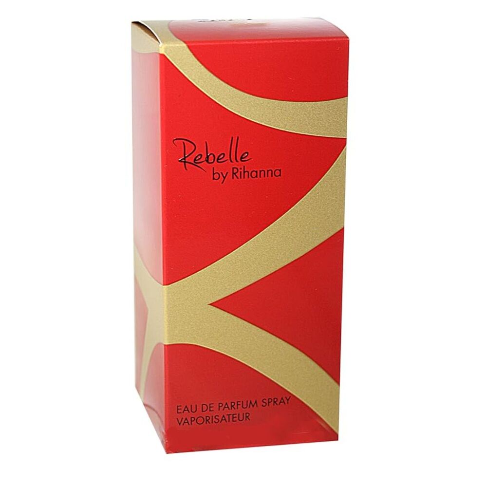 Rihanna Rebelle Eau De Parfum Spray Women Red 3.4 oz New Authentic Fragrance - Picture 2 of 6